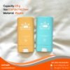 P532 Plastic balm tube หลอดบรรจุบาล์มเครื่องสำอางกันแดด 15 มล.