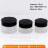 P1124 Fosted Glass Jar 30 ml กระปุกแก้วขุ่น 30 มล