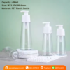 P1231 PET Plastic Face Wash Bottle 400ml ขวดพลาสติกหัวปั๊ม 400มล