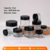 P811 Clear Glass Cream Jar 5 ml กระปุกแก้วใส 5 มล