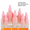 P991 Glass Dropper Bottle 30 ml With Amber Pink ขวดแก้วดรอปเปอร์สีชมพู 30 มล