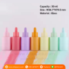 P1140 Glass Bottle 30 ml with Dropper ขวดแก้วดรอปเปอร์หลากสี 30 มล
