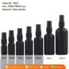 P1168 Matte Black Spray Bottle 20ml ขวดสเปรย์ 20มล