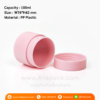 P749 Plastic Cream Jar 100 ml กระปุกครีมพลาสติก 100 มล