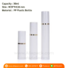 P1041 Airless Lotion Bottle 30ml ขวดปั๊มสุญญากาศ 30มล