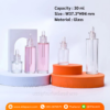 P1319 Glass Clear Bottle 30 ml with Clear Dropper ขวดแก้วดรอปเปอร์ใส 30 มล