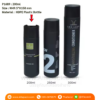 P1689 Black HDPE Plastic Bottle 200ml ขวดพลาสติก 200มล