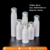 P1566 PET Plastic Foam Pump Bottle 80 ml ขวดปั๊มโฟม 80 มล