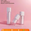 P1377 White Pump Plastic Airless Bottle 50ml ขวดปั๊มสุญญากาศทรงเหลี่ยม หมุนได้ 50มล