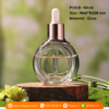 P1518 Clear round glass dropper 50 ml ขวดแก้วดรอปเปอร์ 50 มล