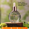 P1516 Clear round glass dropper 30 ml ขวดแก้วดรอปเปอร์ 30 มล