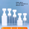 P1680 Flower Foam Pump White Bottle 450 ml ขวดปั๊มโฟม 450 มล