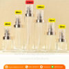 P1496 Cylinder glass Bottle 120ml ขวดแก้วใสหัวปั๊ม 120มล