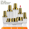 P1461 Set Packaging Glass Bottle 30ml ขวดแก้วหัวปั๊ม 30มล