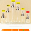 P1490 Cylinder glass Bottle 30ml ขวดแก้วใสหัวปั๊ม 30มล