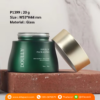 P1399 Dark Green Glass Jar 20 g กระปุกแก้วสีเขียว 20 กรัม