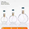 P1904 Flat Shape Perfume Glass Bottle 30ml ขวดน้ำหอม 30มล