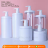 P1950 Clear White Pump Plastic Bottles 500ml ขวดพลาสติกฝาปั๊ม 500มล