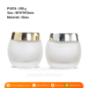 P1874 Glass Jar With Screw Lid For Cream 100 g กระปุกครีม 100 กรัม