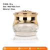P1908 Luxury Cream glass jar with lids  30 g กระปุกครีม 30 กรัม
