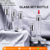 P1756 Clear Glass Bottle 120ml ขวดแก้วหัวปั๊ม 120มล