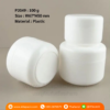 P2049 PP Plastic Cosmetic Jar 100 g with Screw Cap กระปุกพลาสติก 100 กรัม