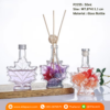 P2255 Maple Leaf Shaped Syrup Glass Bottles 50ml ขวดแก้วรูปใบเมเปิ้ล 50มล