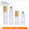 P2168 Glass Roller Wood Bottle 10ml ขวดลูกกลิ้งแก้ว 10มล