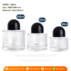 P2083 Perfume Round Glass Bottle 100ml ขวดน้ำหอม 100มล