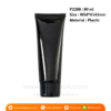 P2288 Black Plastic Tube with Flip top lid 80 ml หลอดพลาสติกสีดำ 80 มล