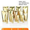 P2321 Shiny Gold Aluminum Plastic Soft Tube 10 ml หลอดพลาสติกอะลูมิเนียมสีทอง 10 มล