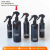 P2145 Black Bottle with Trigger Pump PET Plastic Spray Bottle 500ml ขวดสเปรย์สีดำ 500มล