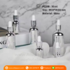 P2208 Electroplating Silver Dropper Glass Bottle 30 ml ขวดแก้วดรอปเปอร์ 30 มล