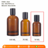 P2483 Amber Glass Spray Perfume Bottle 30ml ขวดน้ำหอม 30มล