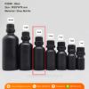 P2599 Evident Cap for Glass Bottle 30ml ขวดแก้วอโรม่าสีดำ 30มล