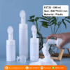 P2722 Foam Bottle With Silicon Brush Facial Cleanser Brush 180 ml ขวดปั๊มโฟมมูสพร้อมหัวบลัชซิลิโคนทำความสะอาด 180 มล