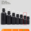P2596 Evident Cap for Glass Bottle 10ml ขวดแก้วอโรม่าสีดำ 10มล