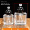 P2476 Round Glass Bottle Empty Perfume Bottle 100ml ขวดน้ำหอม 100มล